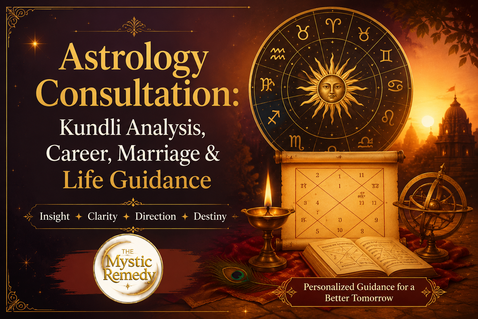 🔮 Astrology Consultation: Kundli Analysis, Career, Marriage & Life Guidance