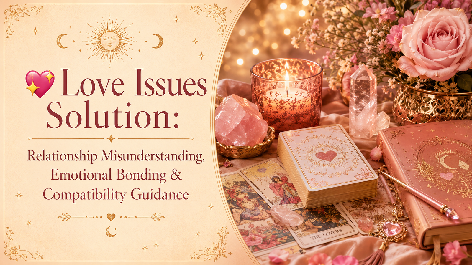 💖 Love Issues Solution: Relationship Misunderstanding, Emotional Bonding & Compatibility Guidance