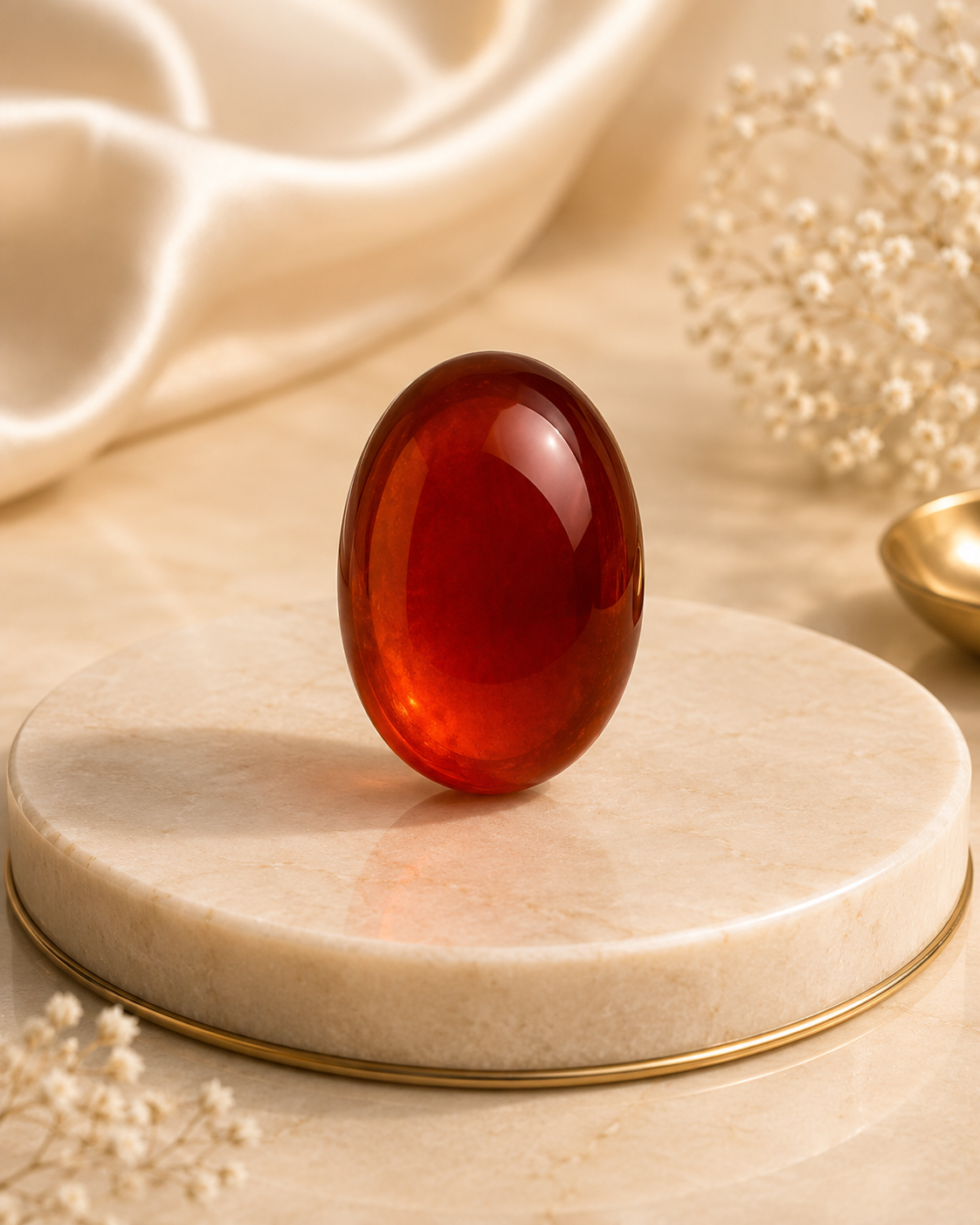 Hessonite Garnet (Gomed)